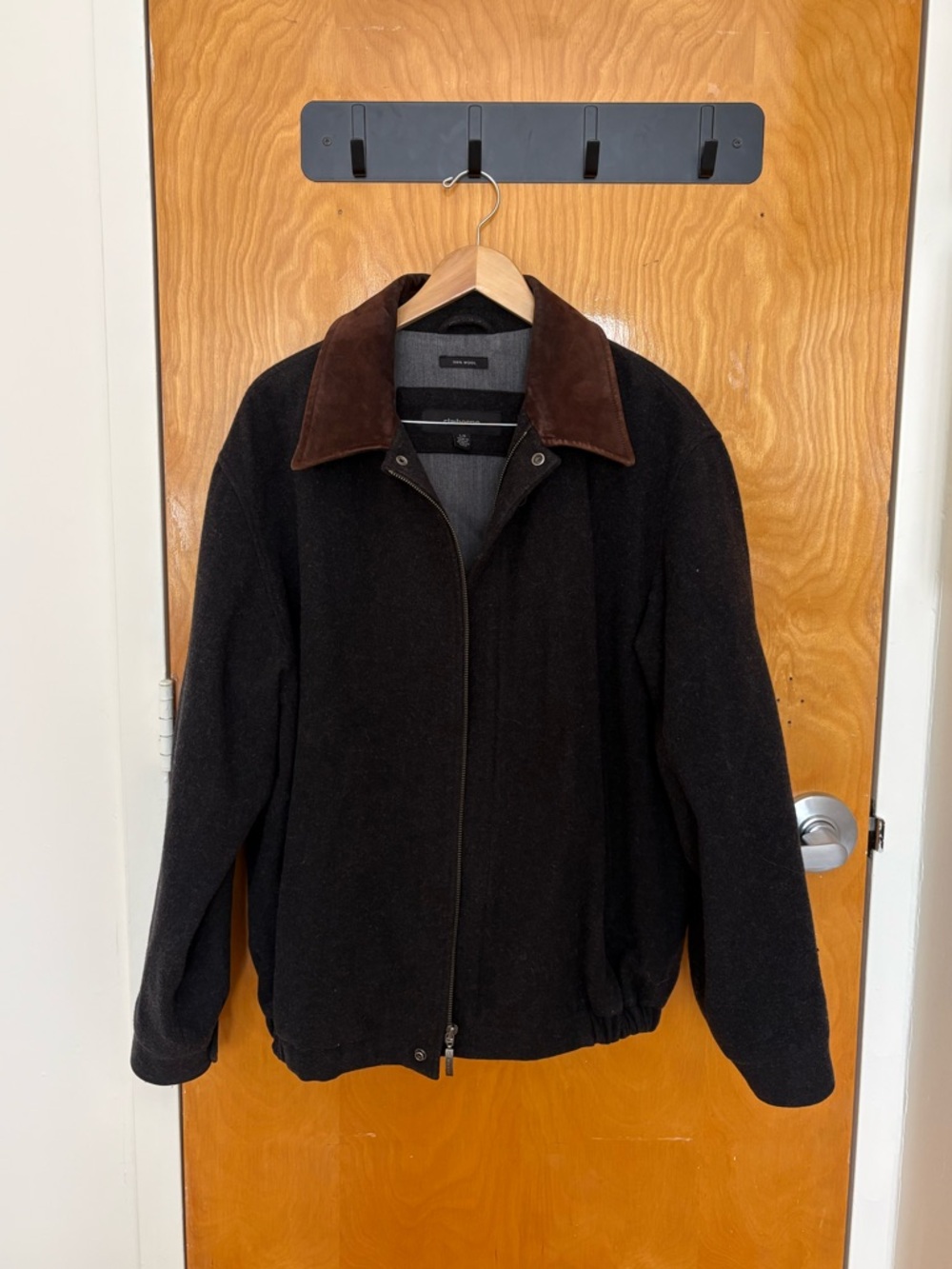 Claiborne 100% wool barn jacket
